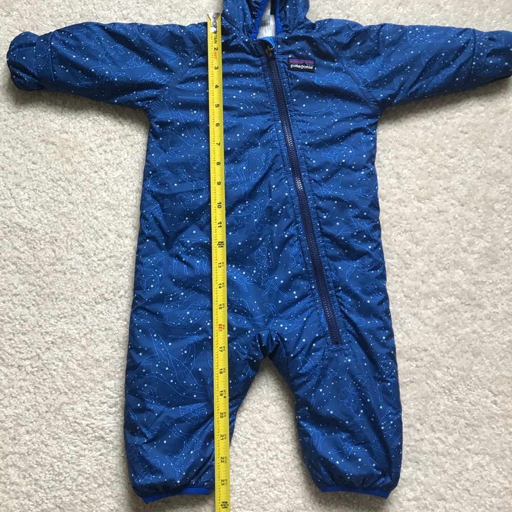 Patagonia 3M bunting measurements.